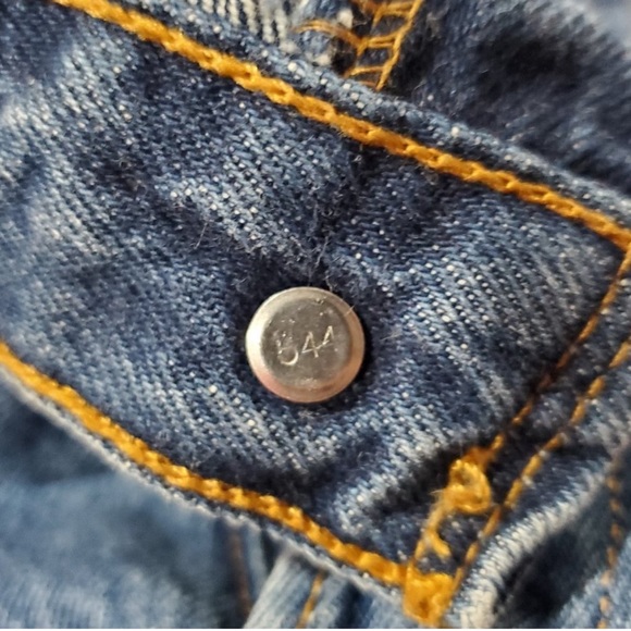 Vintage 501 Levi's button fly Straight Leg Jeans MADE IN USA - Picture 7 of 17